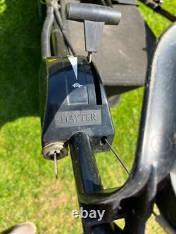 Hayter Harrier 41 lawn mower Briggs & Stratton petrol auto drive xplease readx