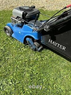 Hayter Harrier 41 self propelled lawn mower with rear roller, Briggs & Stratton