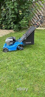 Hayter Harrier 41 self propelled lawn mower with rear roller, Briggs & Stratton