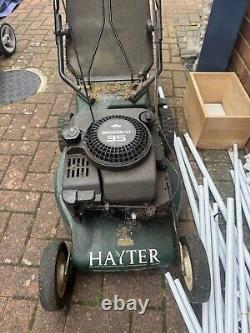 Hayter Petrol Lawmower Briggs & Stratton Quantum untested see pictures