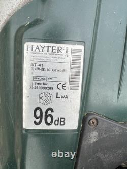 Hayter Spirit 41 Petrol Push Lawn Mower Briggs & Stratton 16 Cut