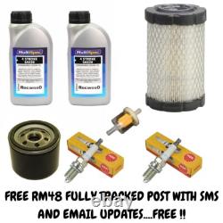 Husqvarna R214T, R214TC, R214TAWD Rider Service Kit -Oil, Briggs 7160 V-Twin