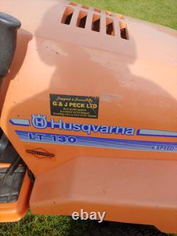 Husqvarna Ride on Lawn Mower LT130 6 Speed Briggs Stratton I/C Quiet 13HP Engine