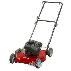 Lawn Mower Briggs and Stratton 20 125cc Gas Push Side Discharge Lawn Mower