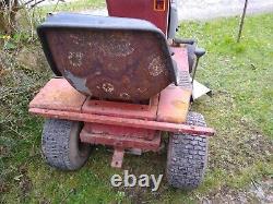 Lawnmaster H1100 ride on lawnmower Runs Briggs & Stratton 12hp Read Description