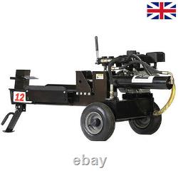 Log Splitter Black Tools, 12 ton, 53cm, Briggs & Stratton 6.5HP, Professional