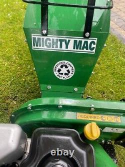 MIGHTY MAC petrol garden wood chipper shredder / Leaf Shredder