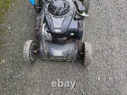 Mac Allister Petrol Lawnmower Briggs & Stratton Engine Untested Mower Gardening