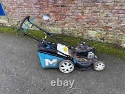 Mac Allister Petrol Lawnmower Briggs & Stratton Engine Untested Mower Gardening