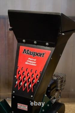 Masport 6.5XL Petrol Chipper, Briggs & Stratton Engine, 2 cut capacity