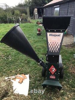 Masport Bio-Wizz Chipper/Shredder. Briggs and Stratton Intek 206 engine