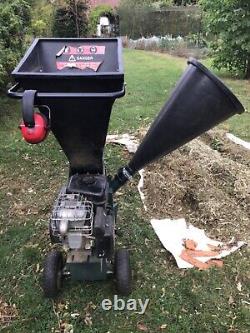 Masport Bio-Wizz Chipper/Shredder. Briggs and Stratton Intek 206 engine