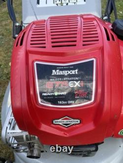 Masport Briggs & Stratton 675EXI Ready Start Self Propelled Lawn Mower