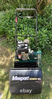 Masport Olympic 400 Lawnmower 16in Petrol Cylinder Brings & Stratton Engine