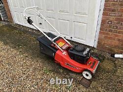 Mountfield Empress petrol lawnmower, roller drive, (elect. Start needs battery)