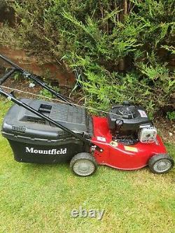 Mountfield SP185 petrol lawn mower briggs and stratton engine