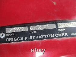 Mtd Briggs & Stratton 16.5hp Good Running Engine Motor 313777