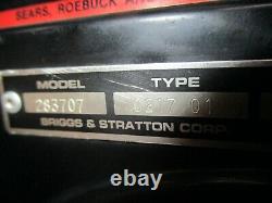 Mtd Craftsman Briggs & Stratton 12hp Good Running Engine Motor 283707