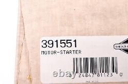 OEM Briggs & Stratton 391551 Starter Motor NOS