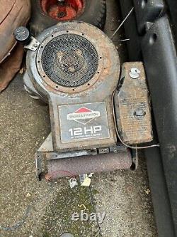 Old Briggs And Stratton Ride On Mower Engine