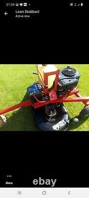 Paddock mower/topper/quad mower. Towable mower. Electric start briggs and stratton