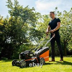 Petrol Lawnmower Yard Force 46cm Self-Propelled & Briggs & Stratton Engine 450E