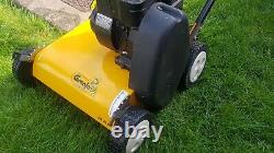 Petrol lawn mower scarifier