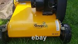 Petrol lawn mower scarifier