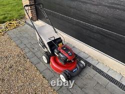 Petrol lawn mower self propelled used