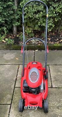 Petrol lawnmower, Briggs & Stratton engine recently serviced by professionals