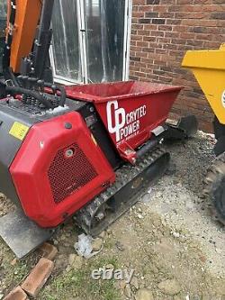 Power Cryptic by Briggs And Stratton Mini Dumper Tracked Barrow with Shovel