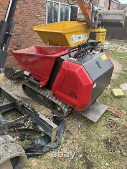 Power Cryptic by Briggs And Stratton Mini Dumper Tracked Barrow with Shovel