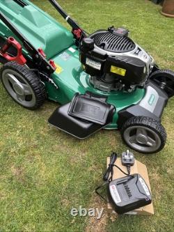 Qualcast 161cc Briggs & Stratton Key Start Self Pro Petrol Lawnmower XSZ53C-SD-E