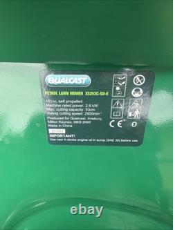 Qualcast 161cc Briggs & Stratton Key Start Self Pro Petrol Lawnmower XSZ53C-SD-E