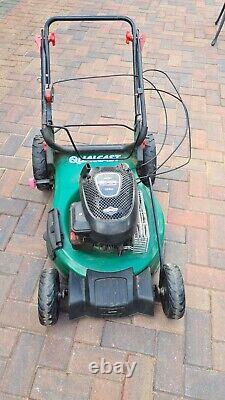 Qualcast Briggs and Stratton 500 series petrol lawn mower self propelled used