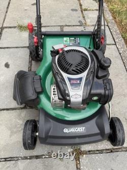 Qualcast Petrol Cylinder Lawn Mower Self-Propelled Briggs & Stratton 550e