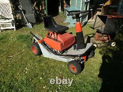 Ride On Small Easy Petrol Lawn Mower. Alko Master 9 55. New Battery Cornwall