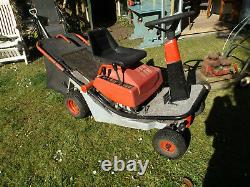 Ride On Small Easy Petrol Lawn Mower. Alko Master 9 55. New Battery Cornwall