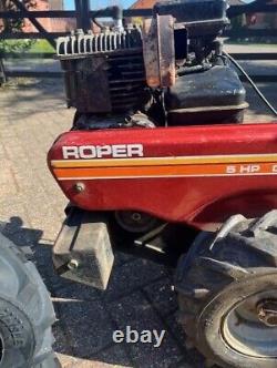 Roper Tiller Rotavator, 5HP Briggs & Stratton, Petrol, Forward Reverse, Used