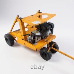 (SOLD) Tri Wheel Bitumen Emulsion Pump Tar Sprayer Tack Coating, Barrel Spray