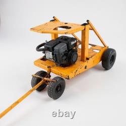 (SOLD) Tri Wheel Bitumen Emulsion Pump Tar Sprayer Tack Coating, Barrel Spray