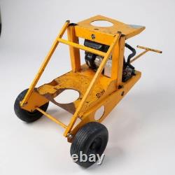 (SOLD) Tri Wheel Bitumen Emulsion Pump Tar Sprayer Tack Coating, Barrel Spray