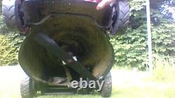 Sanli Briggs & Stratton Hand Push Petrol 46 cm Mower + Grass Bag SERVICED vgc