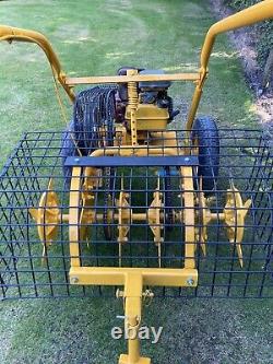 Sisis Auto Outfield Spiker Aerator Briggs Stratton Engine Incl Vat. Send Carrier