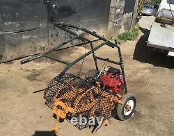 Sisis Auto Outfield Spiker Autoslit 5 HP Briggs + Stratton Engine Lawn Aerater