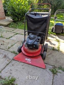 Solo 750 leaf vacuum with Briggs & Stratton 140cc 4 stroke petrol engine