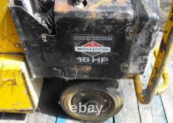 Stanley hydraulic Breaker With Gun Briggs and Stratton 16 hp twin petrol engin