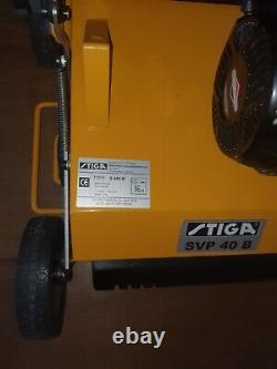 Stiga SVP 40 B Scarifier 4 Stroke Petrol Briggs & Stratton Engine Used Once