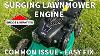 Surging Lawnmower Engine How To Fix Briggs And Stratton Plastic Carb