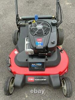 Toro Timemaster 20977 Twin Blade 76cm wide Briggs & Stratton engine Key Start